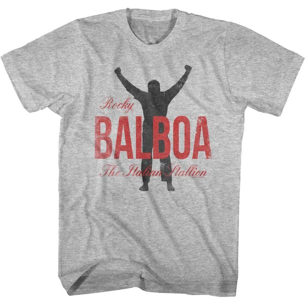 Italian Stallion Silhouette Rocky Tshirt
